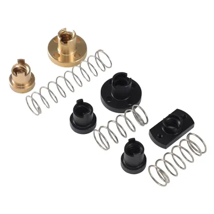 3D Printer POM Mute Brass Spring to Eliminate Gap and Return Differential