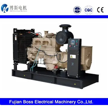 CE and ISO approved CUMMINS Open Type Diesel Generator set