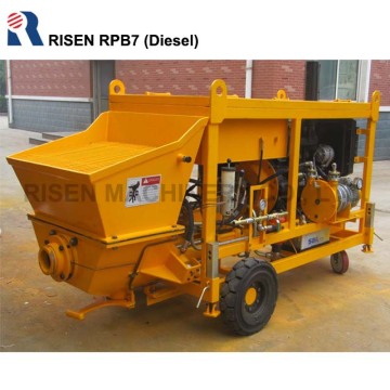 Diesel Wet Mix Small Shotcrete Sump and Refractory Gunning Machine for Sale