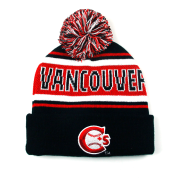 OEM ODM High Quality Factory Custom Jacquard Logo Acrylic Pom Pom Beanie Winter Hat