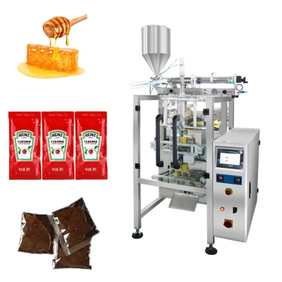 Automatic Sachet Packaging Machine for Ketchup, Chilli Sauce, and Tomato Paste