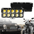 best 56W 10 Lens Aluminum designed fog lights for motorcycle & car 5000lm IP67