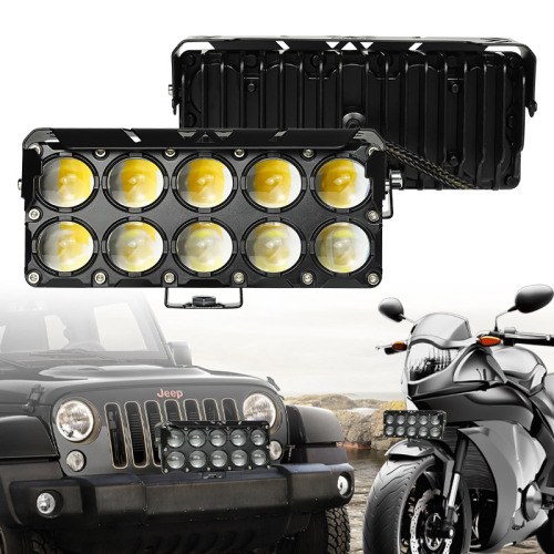 56W 5000lm IP67 10Lens motorcycle car fog lights