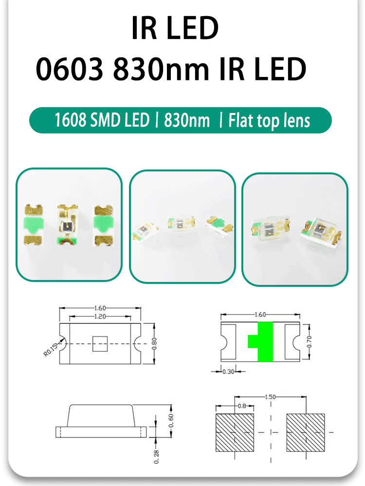 0603FIRC-83L14I100-1608-SMD-LED-830nm-0603-SMD-LED-IR-Emitter-830nm-Infrared-LED_02