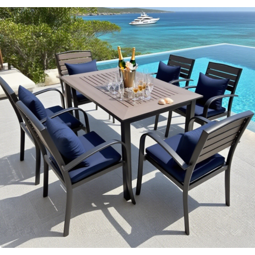 Durable Iron Table And Chair Set