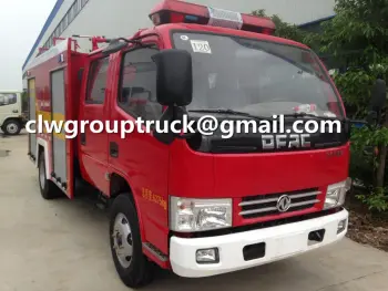 DFAC 2000L Water Tank Fire Fighting Truck