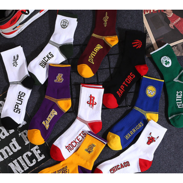 basketball team premium crew men's sport socks