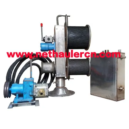 Single/Double Wheel Hydraulic Fishing Net Hauler