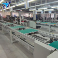 Double speed chain home appliance assembly line