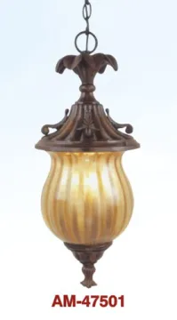 Antique Aluminium Garden Light