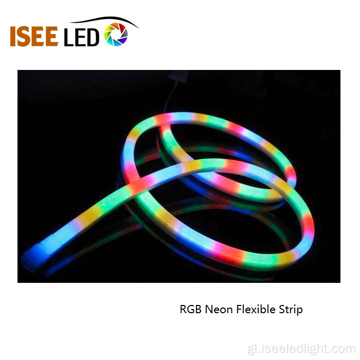 RGB Cambio de cor Digital Neon Flexible Strip