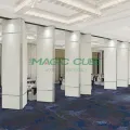 Acoustic Wooden soundproof movable partition wall