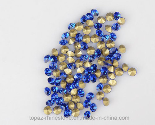 Мода Bead Point Back Glass Chaton Rhinestones Pointed Back (PB-ss2.5)