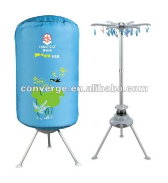 converge mini clothes dryer with multiple function and 24 clothes-pin
