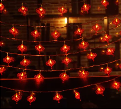 LED Chinese Knot Flashing Lights