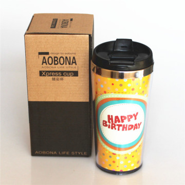 420mL Waterproof Attractive Metal Coffee