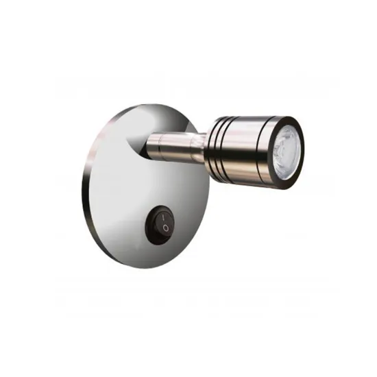 UL Listed Delta Hotel Reading LED Wall Light - Rotatable and Adjustable Wall Lamp