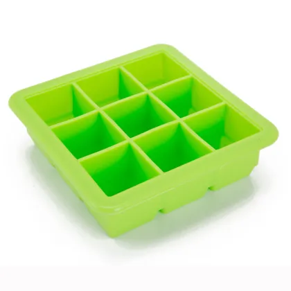 Summer Silicone Ice Lattice Mold with Cover - Food Grade for Homemade Ice Blocks