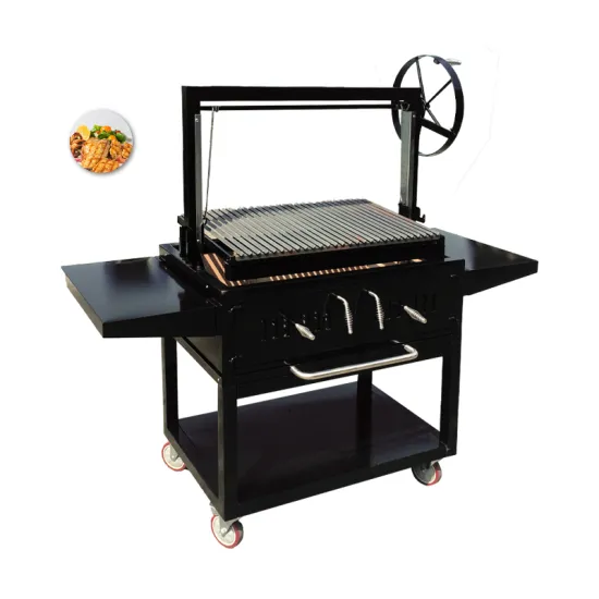 Rotisserie Bbq Outdoor Stainless Steel Vertical Charcoal Grill