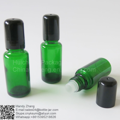 Mini green 5ml roll on bottle with good quality