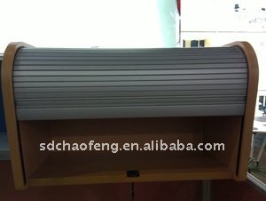 Plastic roller shutter door