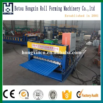 Galvanised sheet corrugation machine galvanize roofing machine