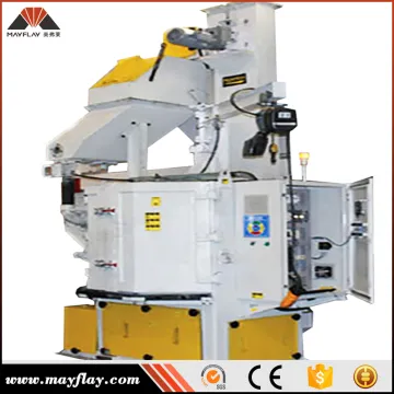 Mayflay Turntable Portable Shot Blasting Machine Cleaning Equipment
