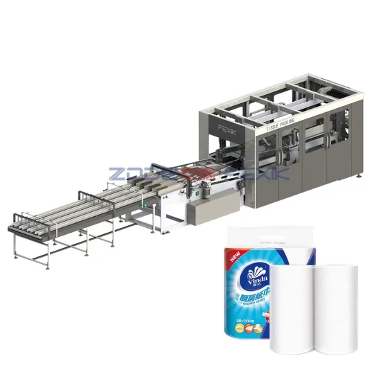 Automatic Toilet Paper Bagging Machine T3AL 30 Bags Tissue Roll Paper Making Packing Machine