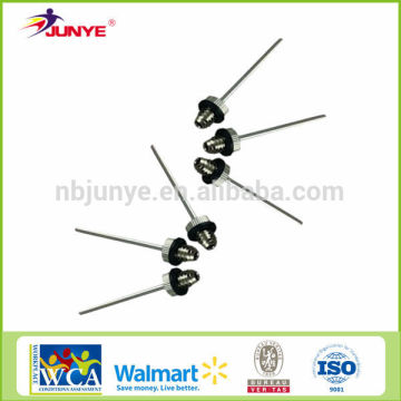 Ningbo Junye for promotion football inlating needle valve machine