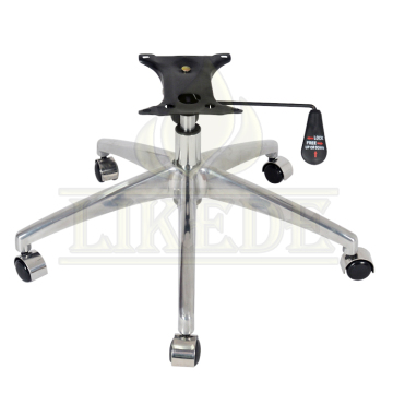 5-Star Cast Aluminum Swivel Chair Base - Metal Chair Leg Feet Turning Chair Parts