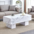 Living Room Coffee Table with Panel Design