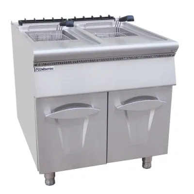 Gas Fryer with Cabinet Catering Equipment Guangzhou
