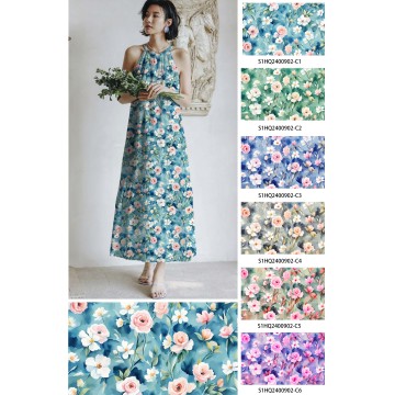 2024 New Designs Good Quality Digital Print Woevn Fabric