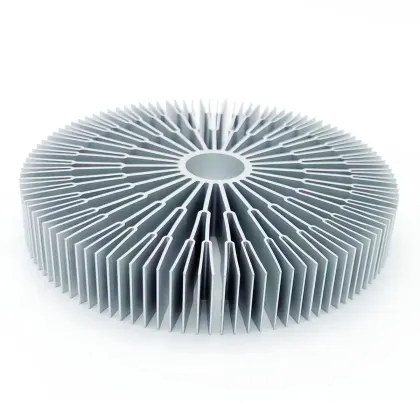 Aluminium extruded heat sink profile LED light radiator