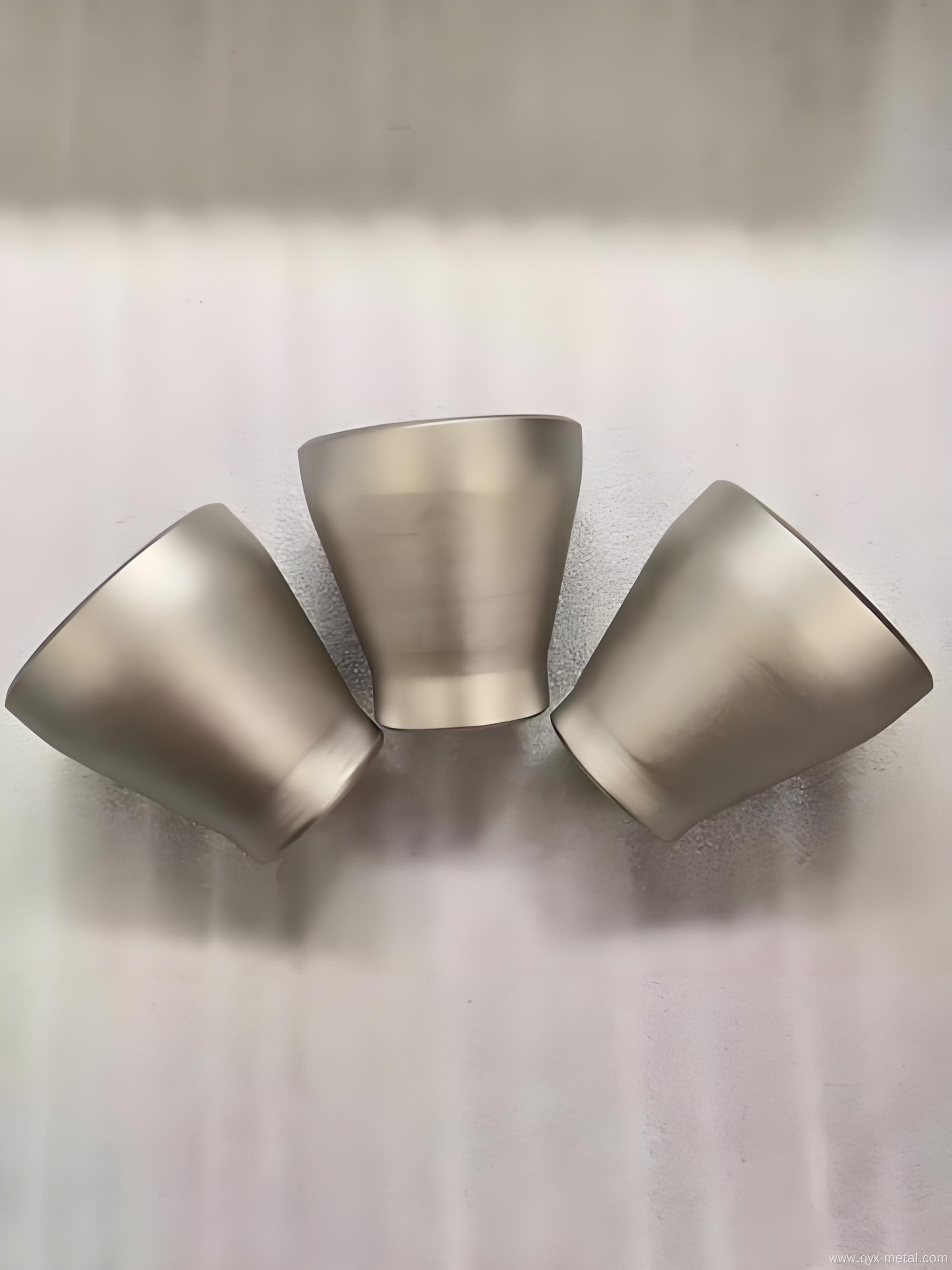 Precision Titanium Reducing Tee for Industrial Piping
