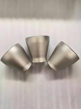 Medical Grade Titanium Reducer for Sanitary Pipe Connection