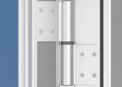 JH908A Dust-Proof and Mute Electrophoresis Aluminum Door Hinge for EZONG Clean Room Doors