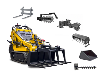 Crawler Loader CE EPA Engine Diesel Loaders Mammut Skid Steer Machinery Moving για πώληση
