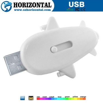 wholesale plastic airplane shape bulk 1gb 2gb usb flash drives
