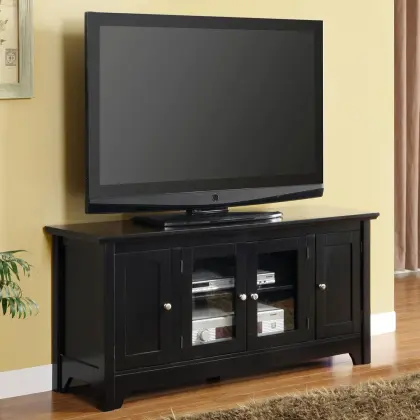 50 inch Wooden TV Cabinet Contemporary Flat Screen TV Stand