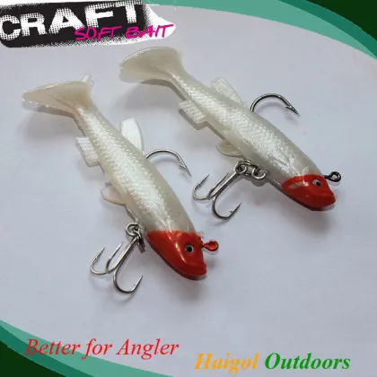 Wholesale fishing lure part sea bass fishing fish UV painting fish