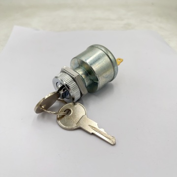 Ezgo Golf Cart Ignition Key Switch - 2 Terminal Gas-Electric (81Up, 33639G01)