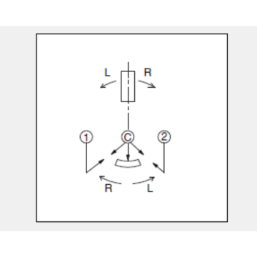 Bidirectional action type with female connector terminal