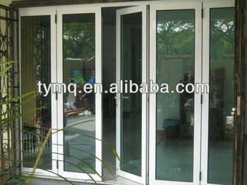 Famous Brand Hardware with Sincere After-sale Services 136 Series Aluminum Non Thermal Break Folding Door