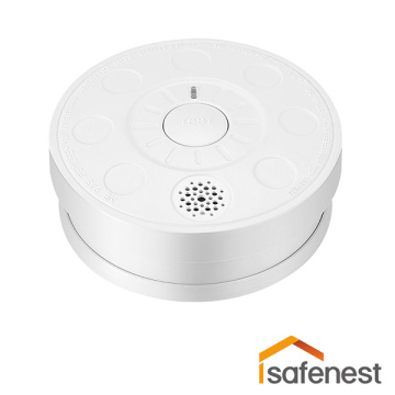 Wireless Round Photoelectric Smoke Detector System LZ1901