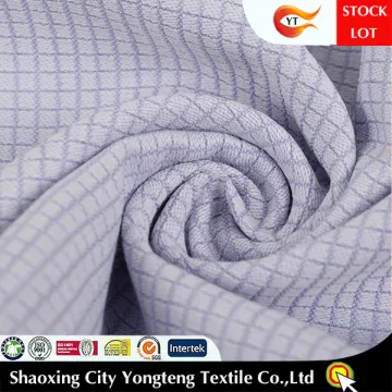 STOCKLOT high density small check dobby fabric