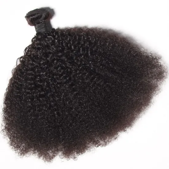 cheap Latest mongolian afro kinky curly human hair weaving extensions for braiding popular in kenya