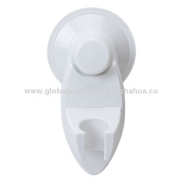 Shower Spout Holder(Suction-fix), Made of ABS, PVC, POM Materials, Sized 7.5*6.2*14.3cm