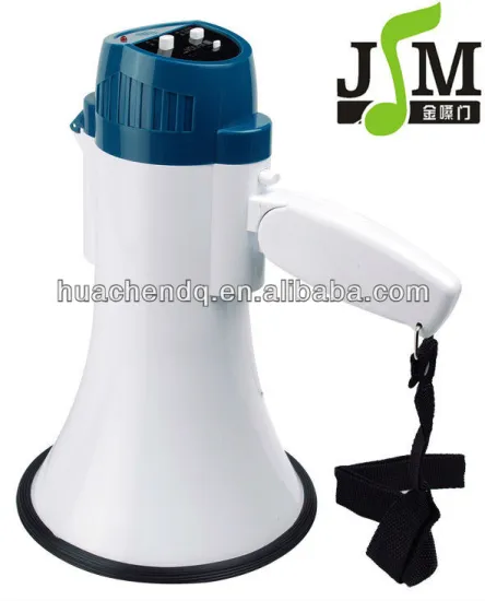 Bull Horn Pocket Size Megaphone Adjustable Volume Sports Loud Speakers