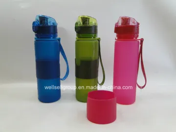 Platinum Silicone Foldable Sport Bottles (CPBZ-4102)